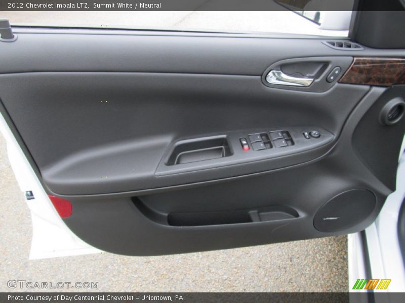 Summit White / Neutral 2012 Chevrolet Impala LTZ