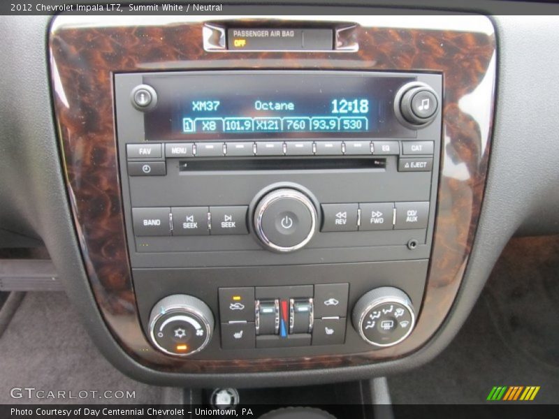Audio System of 2012 Impala LTZ