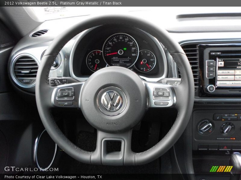  2012 Beetle 2.5L Steering Wheel