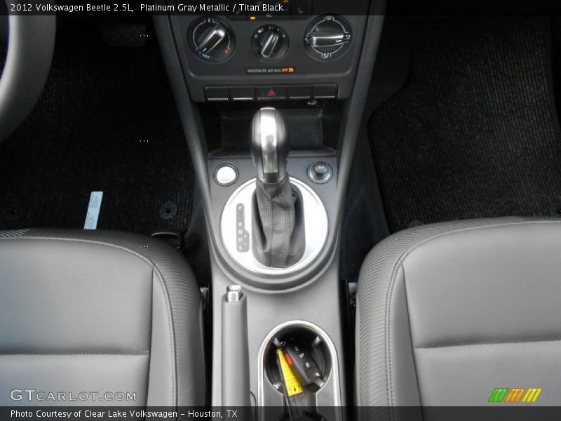 Platinum Gray Metallic / Titan Black 2012 Volkswagen Beetle 2.5L