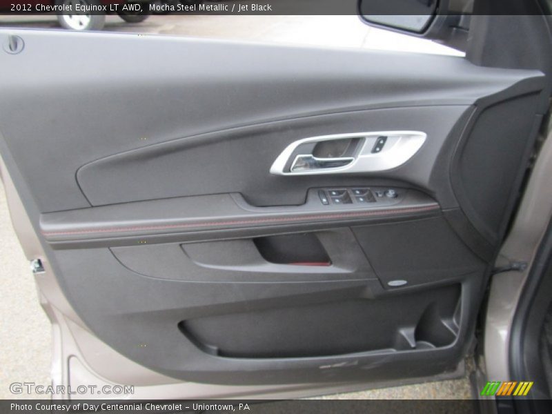 Mocha Steel Metallic / Jet Black 2012 Chevrolet Equinox LT AWD