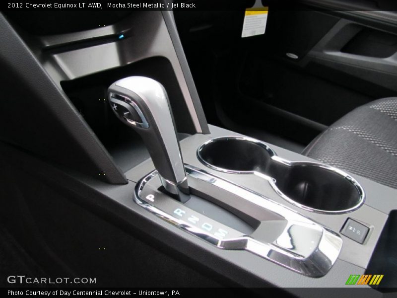 Mocha Steel Metallic / Jet Black 2012 Chevrolet Equinox LT AWD