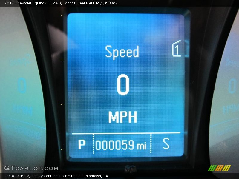 Mocha Steel Metallic / Jet Black 2012 Chevrolet Equinox LT AWD