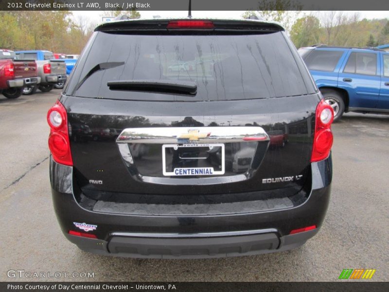 Black / Jet Black 2012 Chevrolet Equinox LT AWD