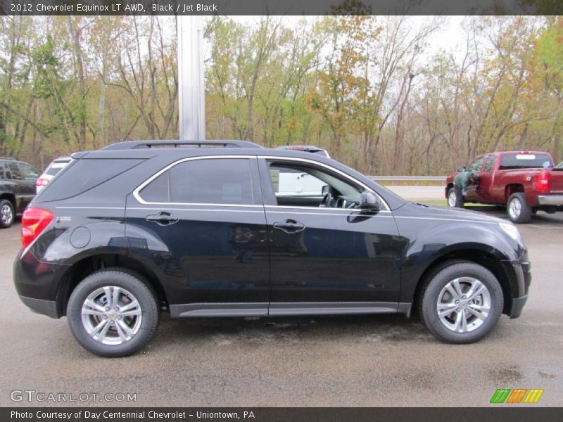 Black / Jet Black 2012 Chevrolet Equinox LT AWD