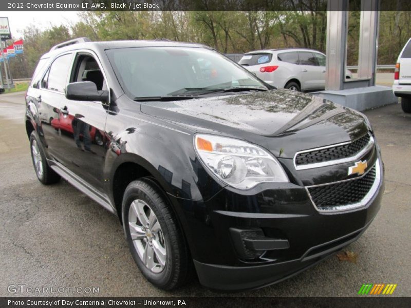 Black / Jet Black 2012 Chevrolet Equinox LT AWD