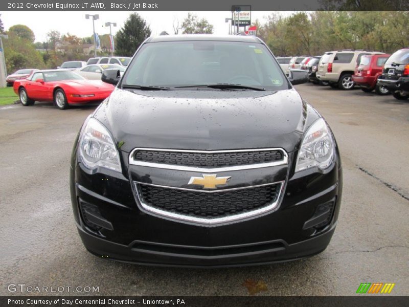 Black / Jet Black 2012 Chevrolet Equinox LT AWD