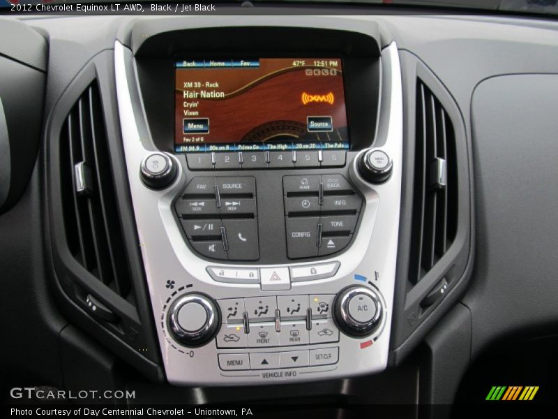 Black / Jet Black 2012 Chevrolet Equinox LT AWD