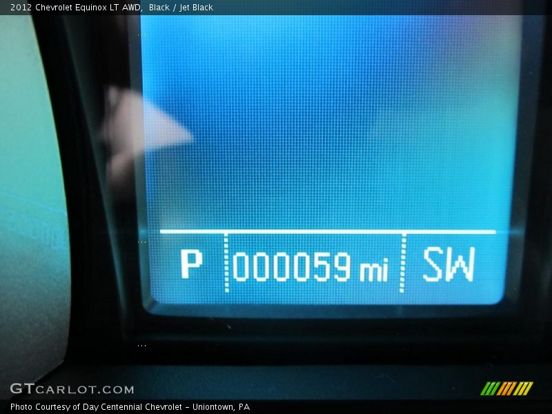 Black / Jet Black 2012 Chevrolet Equinox LT AWD