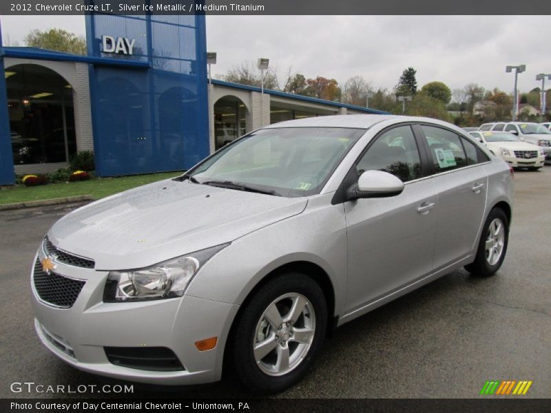 Silver Ice Metallic / Medium Titanium 2012 Chevrolet Cruze LT