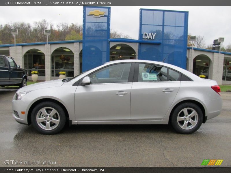 Silver Ice Metallic / Medium Titanium 2012 Chevrolet Cruze LT
