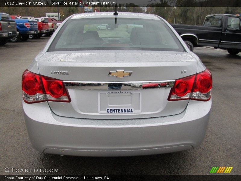 Silver Ice Metallic / Medium Titanium 2012 Chevrolet Cruze LT