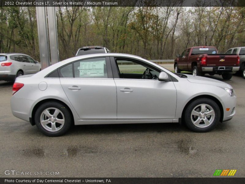 Silver Ice Metallic / Medium Titanium 2012 Chevrolet Cruze LT