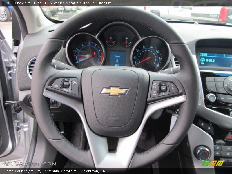 Silver Ice Metallic / Medium Titanium 2012 Chevrolet Cruze LT