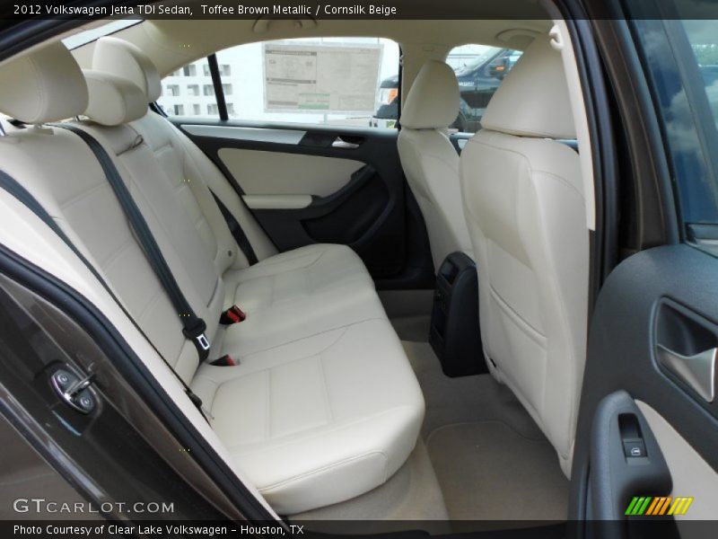 Toffee Brown Metallic / Cornsilk Beige 2012 Volkswagen Jetta TDI Sedan