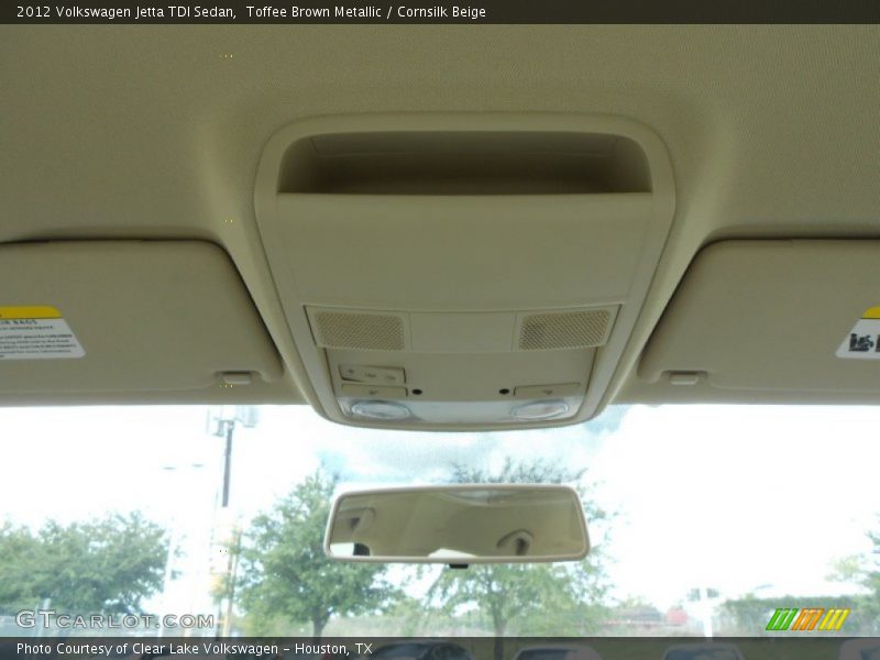 Toffee Brown Metallic / Cornsilk Beige 2012 Volkswagen Jetta TDI Sedan