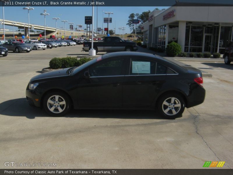 Black Granite Metallic / Jet Black 2011 Chevrolet Cruze LT