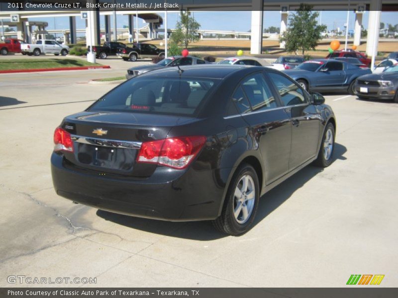 Black Granite Metallic / Jet Black 2011 Chevrolet Cruze LT