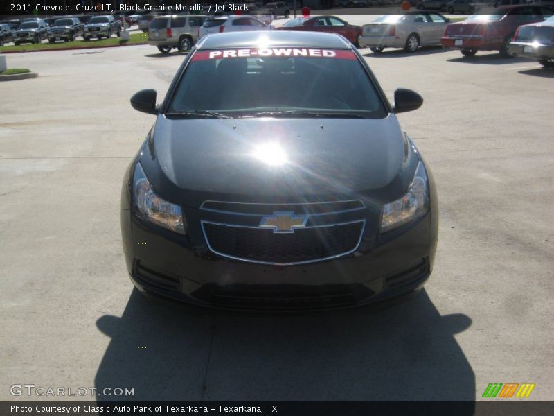 Black Granite Metallic / Jet Black 2011 Chevrolet Cruze LT