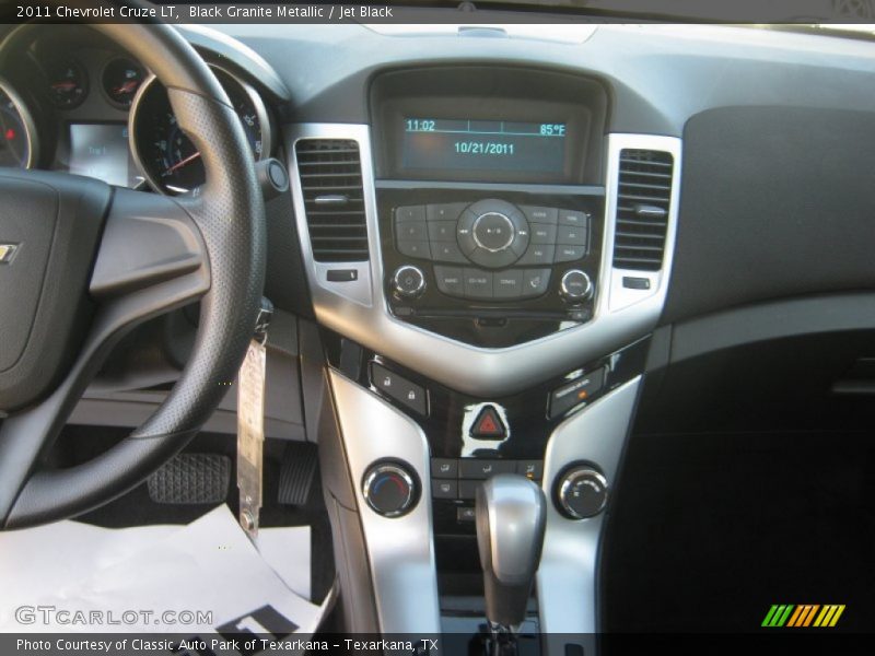 Black Granite Metallic / Jet Black 2011 Chevrolet Cruze LT