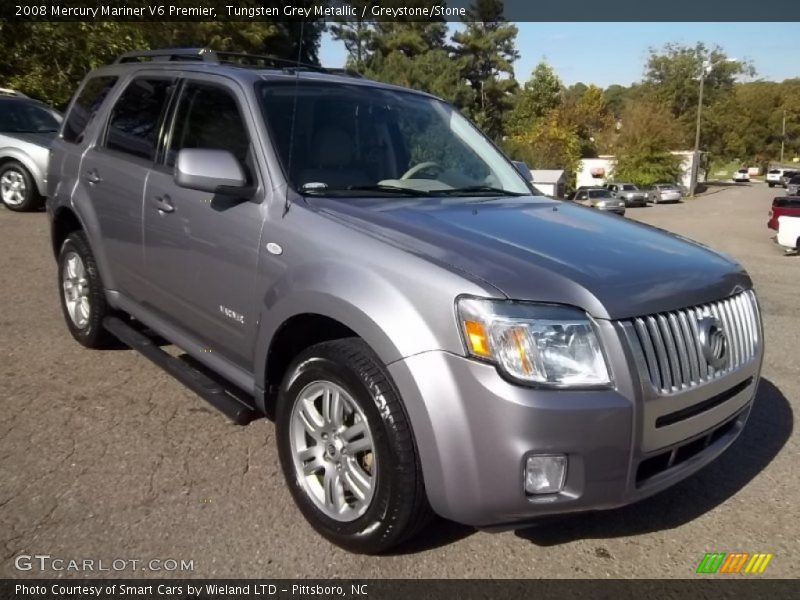Tungsten Grey Metallic / Greystone/Stone 2008 Mercury Mariner V6 Premier