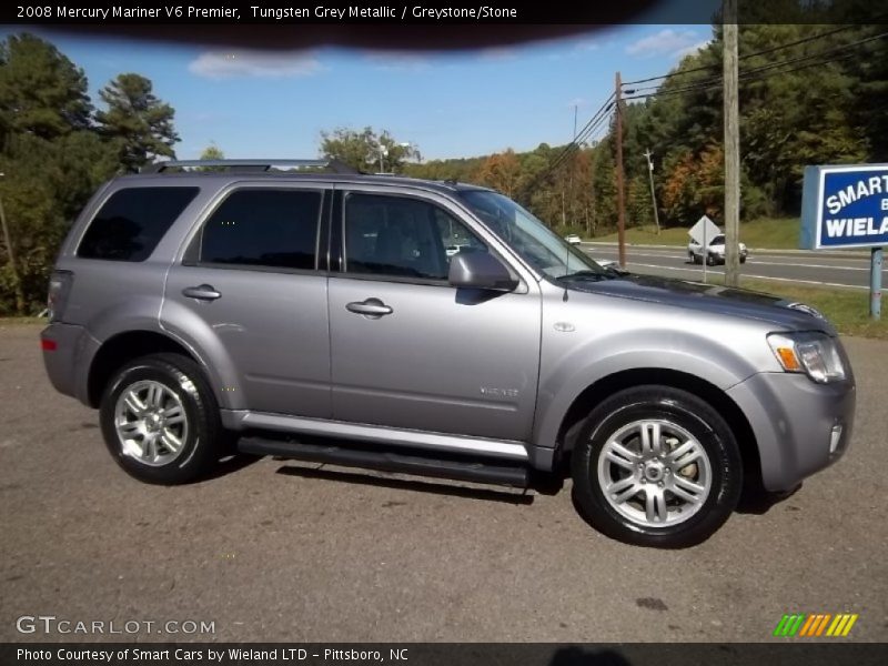 Tungsten Grey Metallic / Greystone/Stone 2008 Mercury Mariner V6 Premier