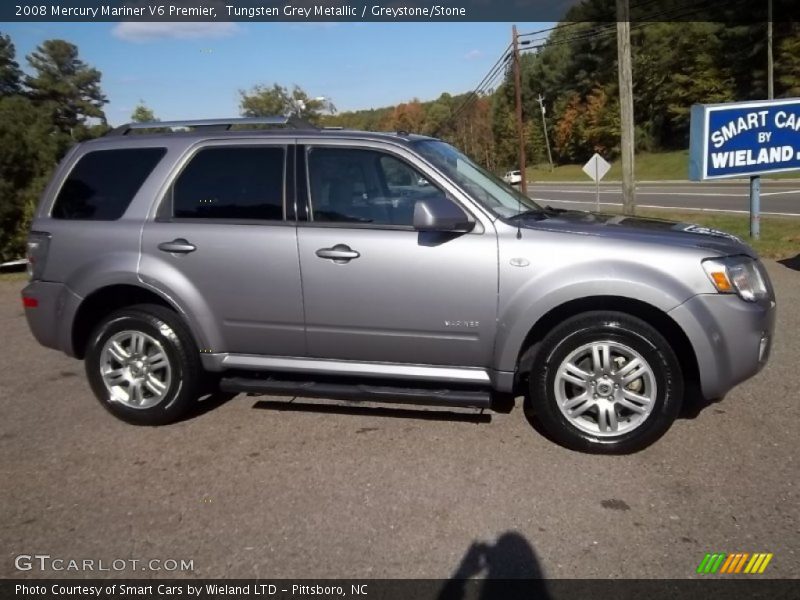Tungsten Grey Metallic / Greystone/Stone 2008 Mercury Mariner V6 Premier