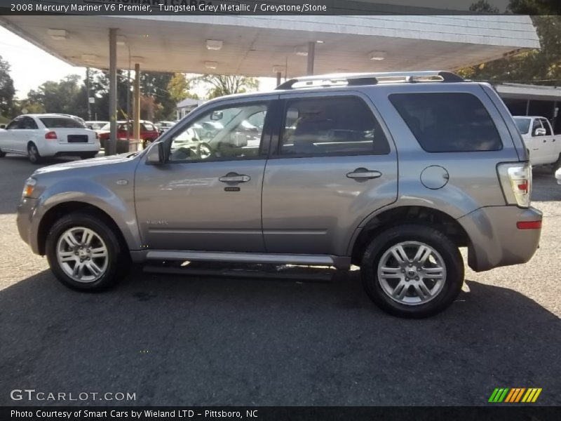 Tungsten Grey Metallic / Greystone/Stone 2008 Mercury Mariner V6 Premier