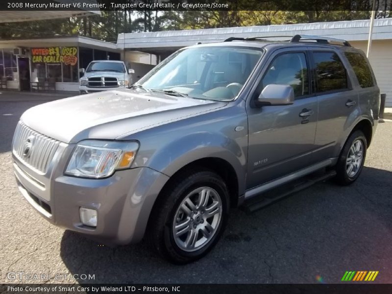 Tungsten Grey Metallic / Greystone/Stone 2008 Mercury Mariner V6 Premier