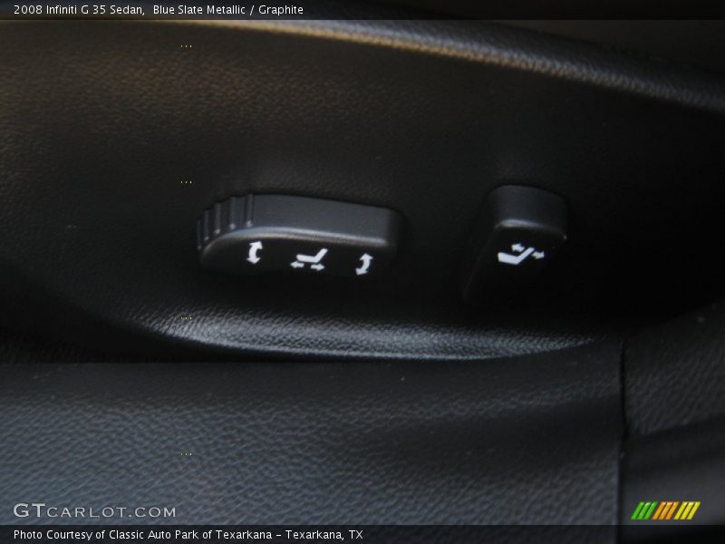 Blue Slate Metallic / Graphite 2008 Infiniti G 35 Sedan