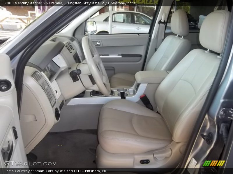 Tungsten Grey Metallic / Greystone/Stone 2008 Mercury Mariner V6 Premier