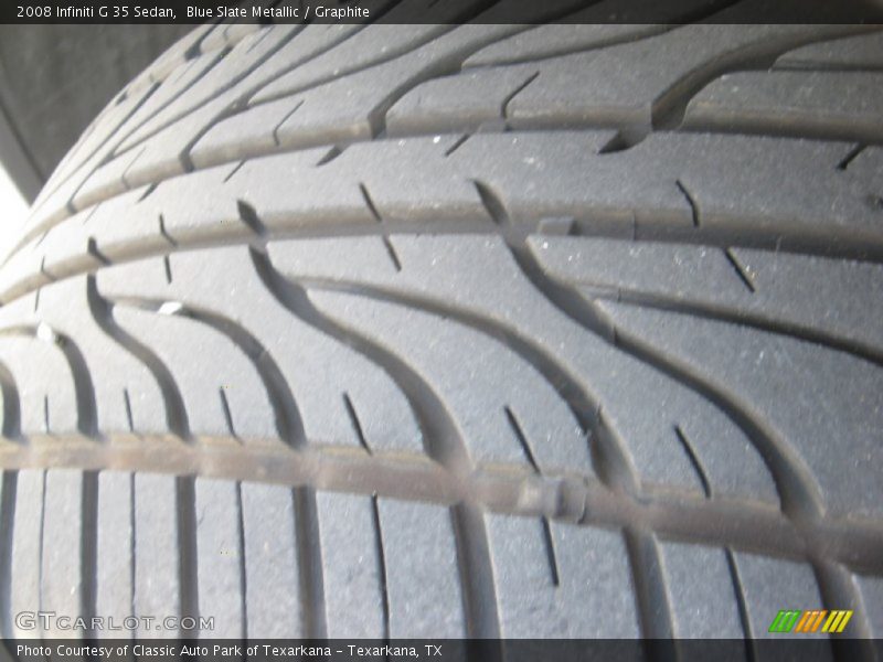Blue Slate Metallic / Graphite 2008 Infiniti G 35 Sedan