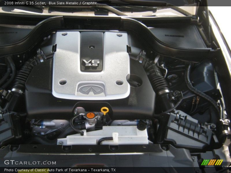 Blue Slate Metallic / Graphite 2008 Infiniti G 35 Sedan