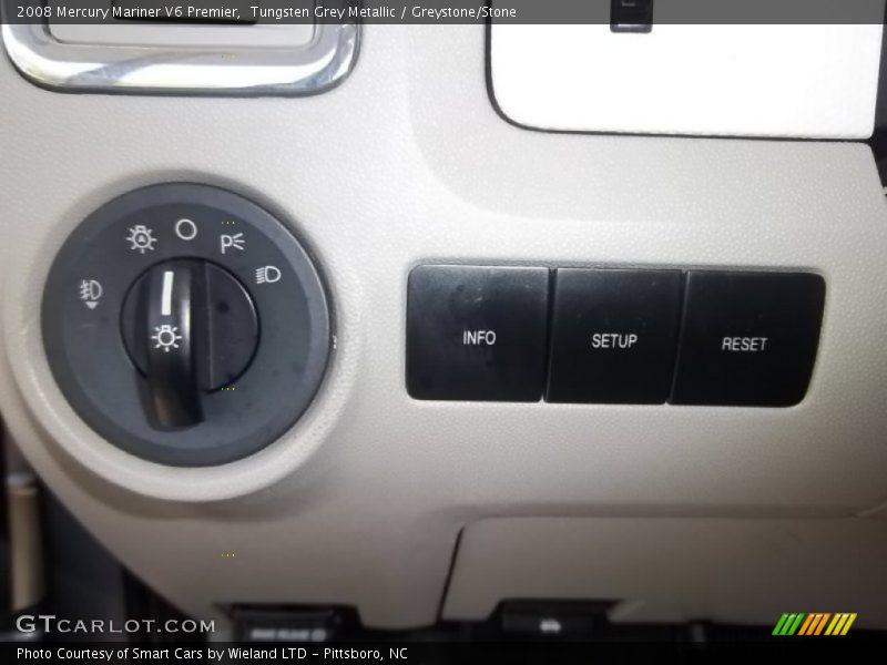 Tungsten Grey Metallic / Greystone/Stone 2008 Mercury Mariner V6 Premier