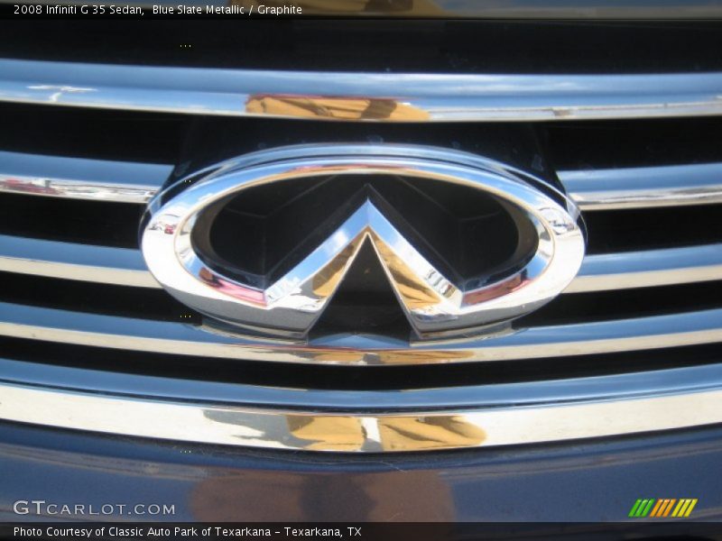Blue Slate Metallic / Graphite 2008 Infiniti G 35 Sedan