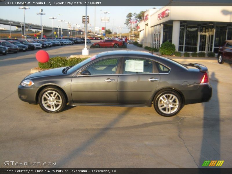 Cyber Gray Metallic / Neutral 2011 Chevrolet Impala LTZ