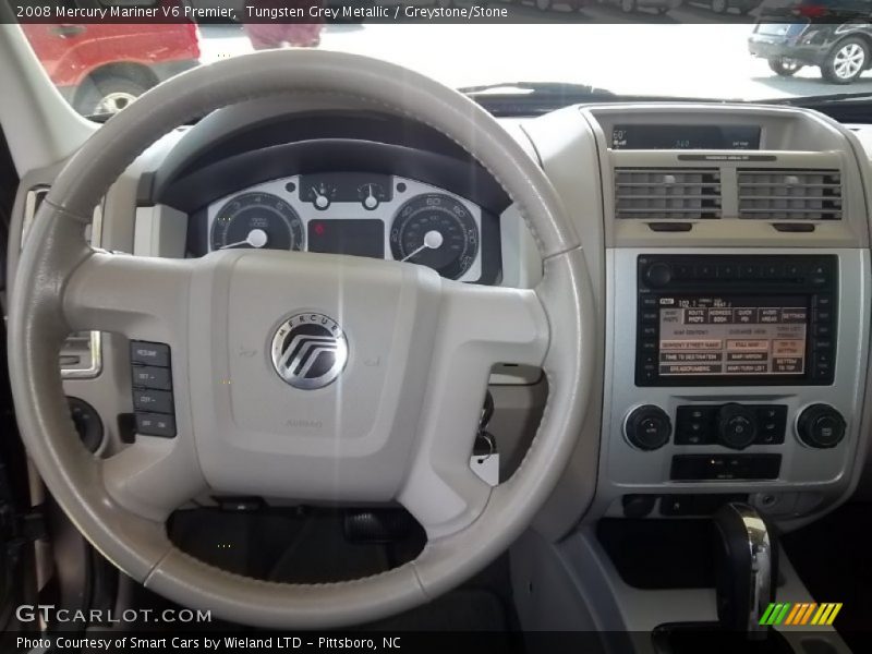 Tungsten Grey Metallic / Greystone/Stone 2008 Mercury Mariner V6 Premier
