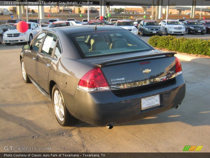 Cyber Gray Metallic / Neutral 2011 Chevrolet Impala LTZ