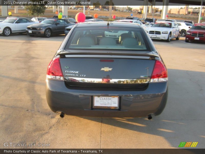 Cyber Gray Metallic / Neutral 2011 Chevrolet Impala LTZ