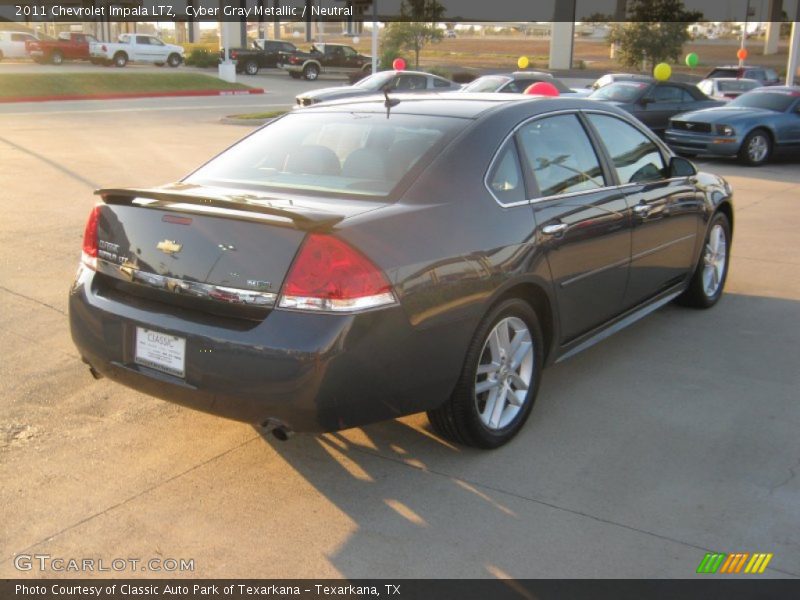 Cyber Gray Metallic / Neutral 2011 Chevrolet Impala LTZ