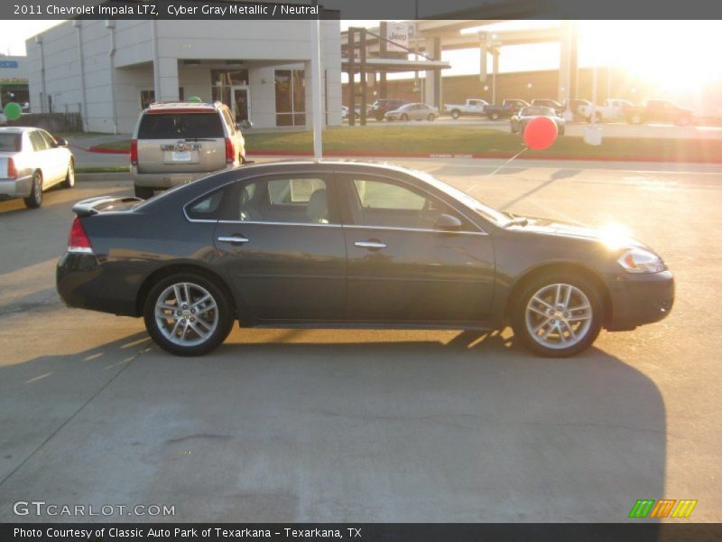 Cyber Gray Metallic / Neutral 2011 Chevrolet Impala LTZ