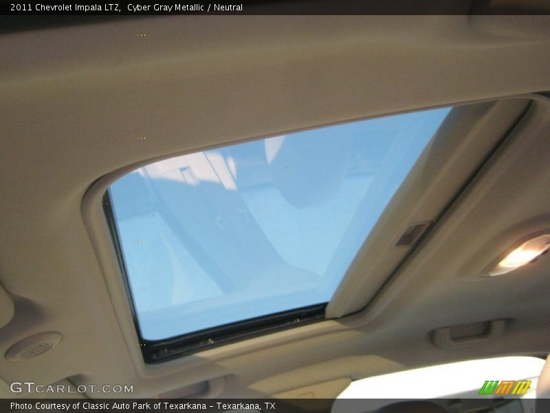 Cyber Gray Metallic / Neutral 2011 Chevrolet Impala LTZ