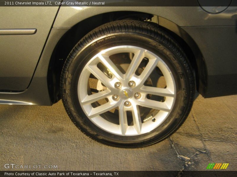 Cyber Gray Metallic / Neutral 2011 Chevrolet Impala LTZ