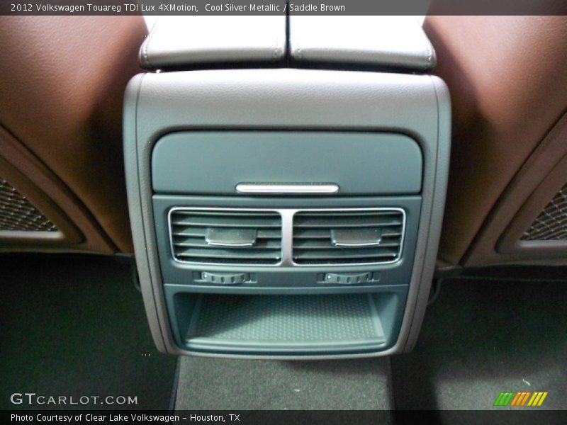 Cool Silver Metallic / Saddle Brown 2012 Volkswagen Touareg TDI Lux 4XMotion