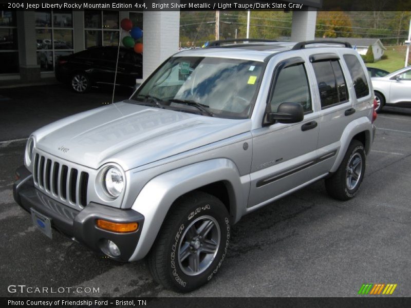 Bright Silver Metallic / Light Taupe/Dark Slate Gray 2004 Jeep Liberty Rocky Mountain Edition 4x4