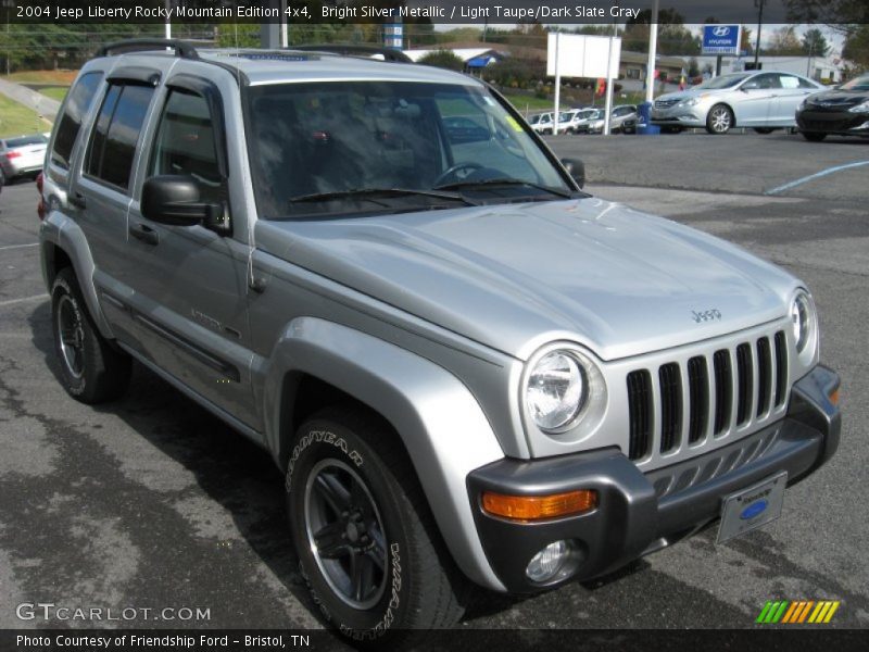 Bright Silver Metallic / Light Taupe/Dark Slate Gray 2004 Jeep Liberty Rocky Mountain Edition 4x4