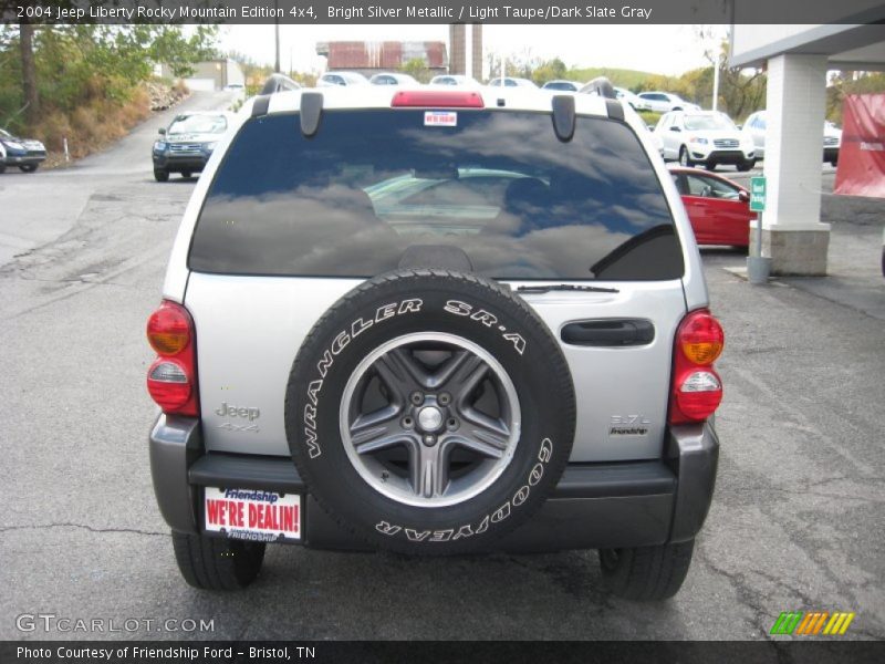 Bright Silver Metallic / Light Taupe/Dark Slate Gray 2004 Jeep Liberty Rocky Mountain Edition 4x4