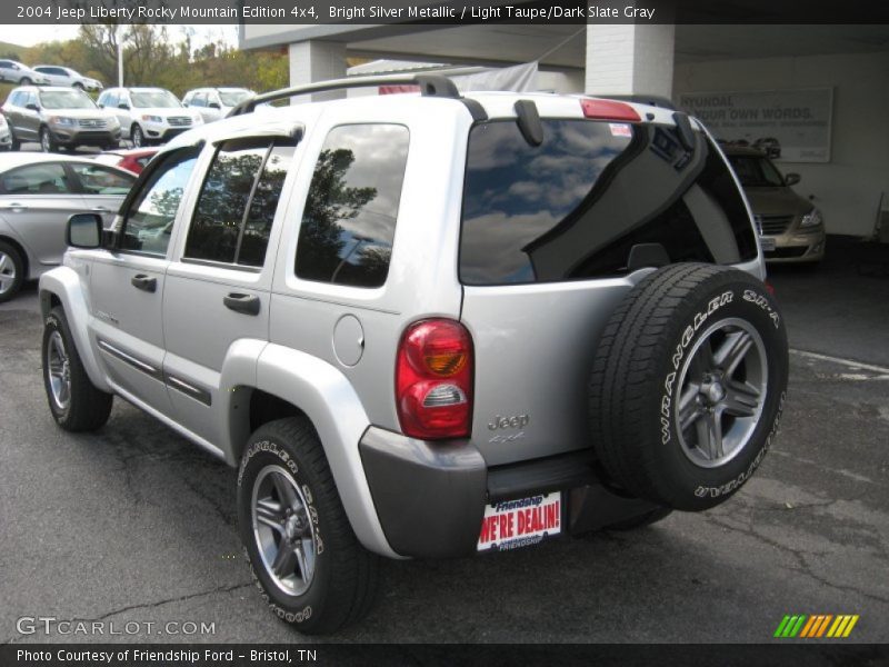 Bright Silver Metallic / Light Taupe/Dark Slate Gray 2004 Jeep Liberty Rocky Mountain Edition 4x4