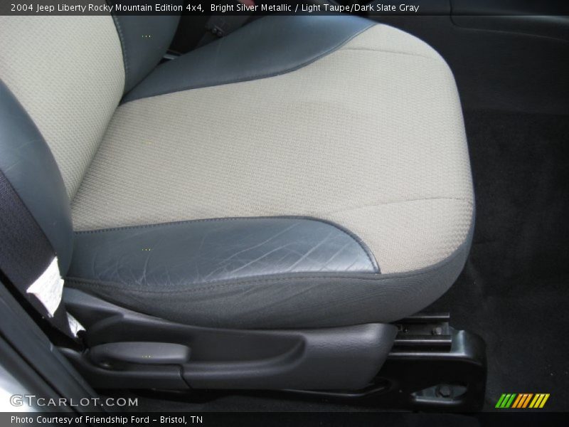 Bright Silver Metallic / Light Taupe/Dark Slate Gray 2004 Jeep Liberty Rocky Mountain Edition 4x4