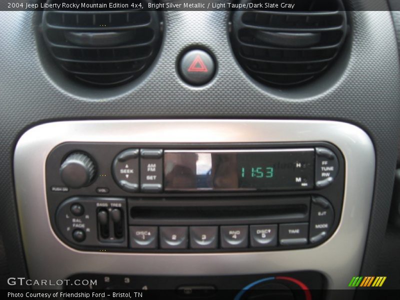 Bright Silver Metallic / Light Taupe/Dark Slate Gray 2004 Jeep Liberty Rocky Mountain Edition 4x4